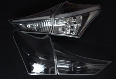 NTXGlow clear tail light LENSES (2016 - 2018 Scion Toyota Corolla IM hatchback / Corolla / Auris )