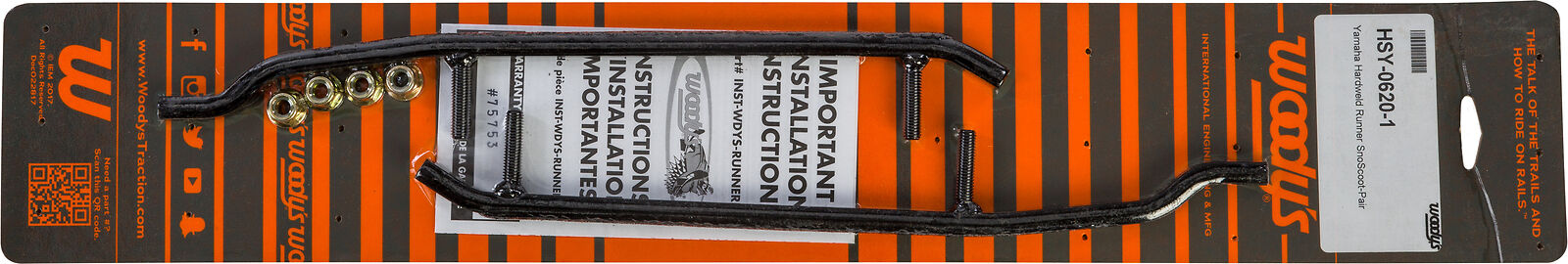 Woody's Standard Top Stock Runners #HSY-0620