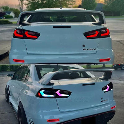 NTXGlow LED Tail Lights RGB/Plug N Play (2008-2018 Mitsubishi Lancer))