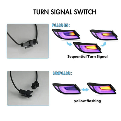 NTXGlow RGB LED Tail Lights (2021-25 Toyota GR86 & Subaru BRZ) - invoke concepts