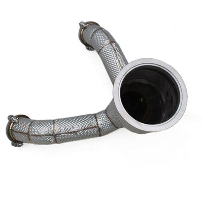 Free Flow Stainless Exhaust Downpipe for Audi S4 S5 B9 3.0T
