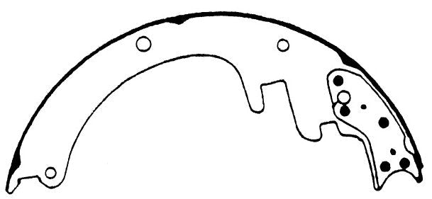 Porterfield Brake Shoes for 1989 CHEVROLET SUBURBAN 2500 2WD