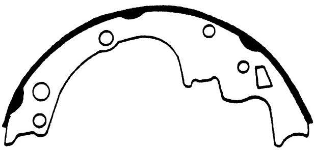 Porterfield Brake Shoes for 2001 CHEVROLET S-10 PICKUP 2WD