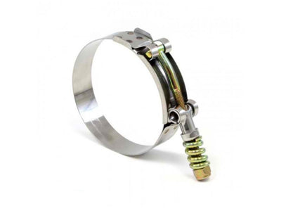HPS Performance Products HPS Stainless Steel Spring Loaded T-Bolt Hose Clamp SAE 100 for 3.75" ID hose - Effective Size: 4"-4.33"