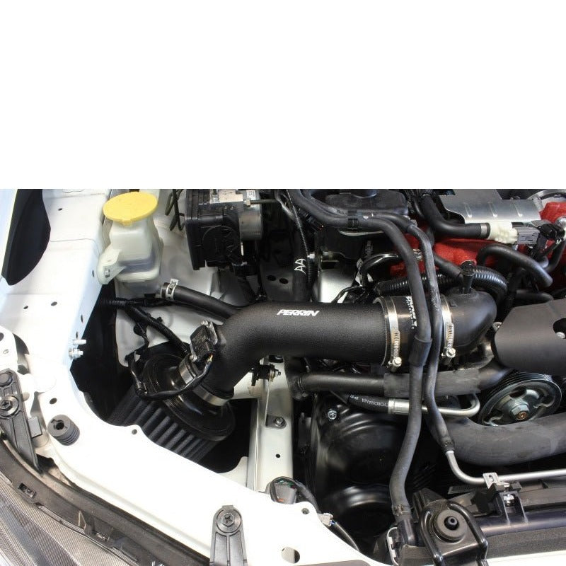 Perrin [18-21 STI] Hi-Power Cold Air Intake — Wrinkle Black