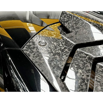STO Style Carbon Fiber Engine Hood for Lamborghini Huracan LP580 LP610 EVO