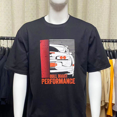 Bull Boost Performance Supra Regular Heavy Cotton Pre Shrunk Shirt
