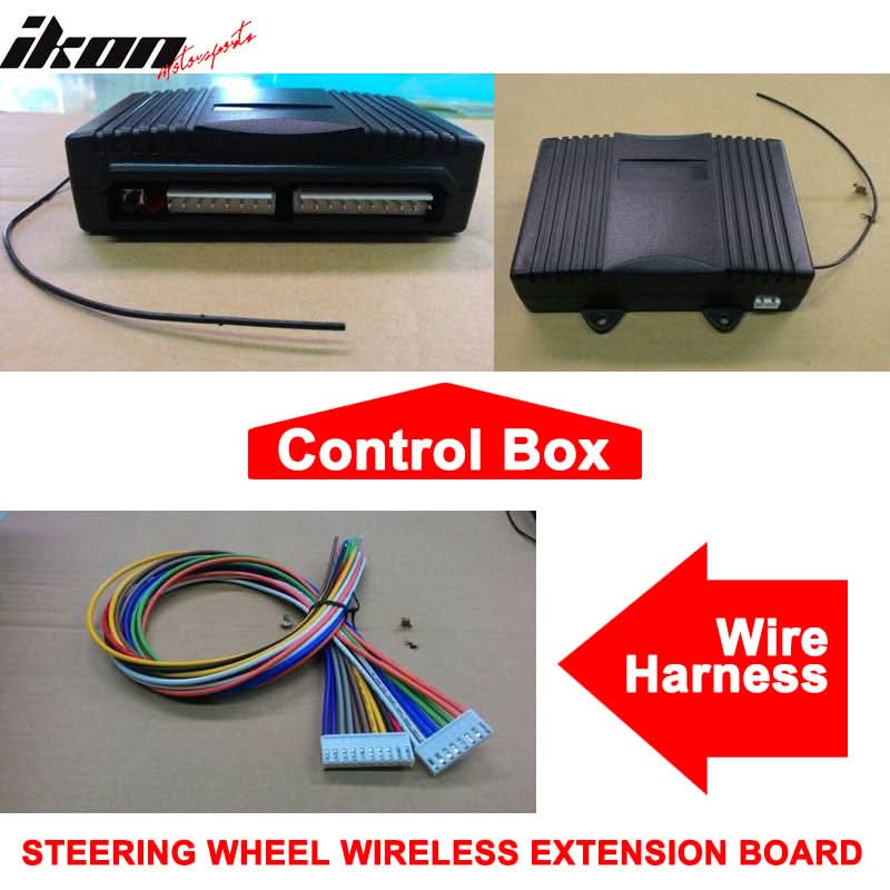Universal 8 Channel Programmable Steering Wheel Wireless Controller