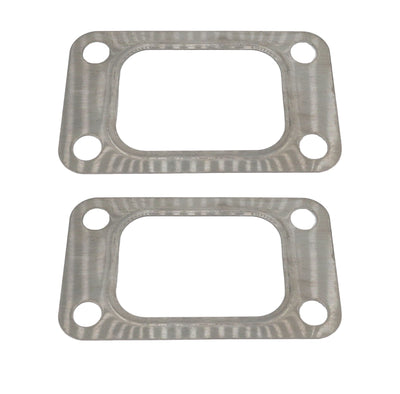 2 x Pack Garrett T4 Turbo Inlet Flange Gasket 4 Bolt 304 Stainless Steel USA