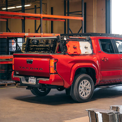 Cali Raised LED Overland Bed Rack | 2024+ Toyota Tacoma