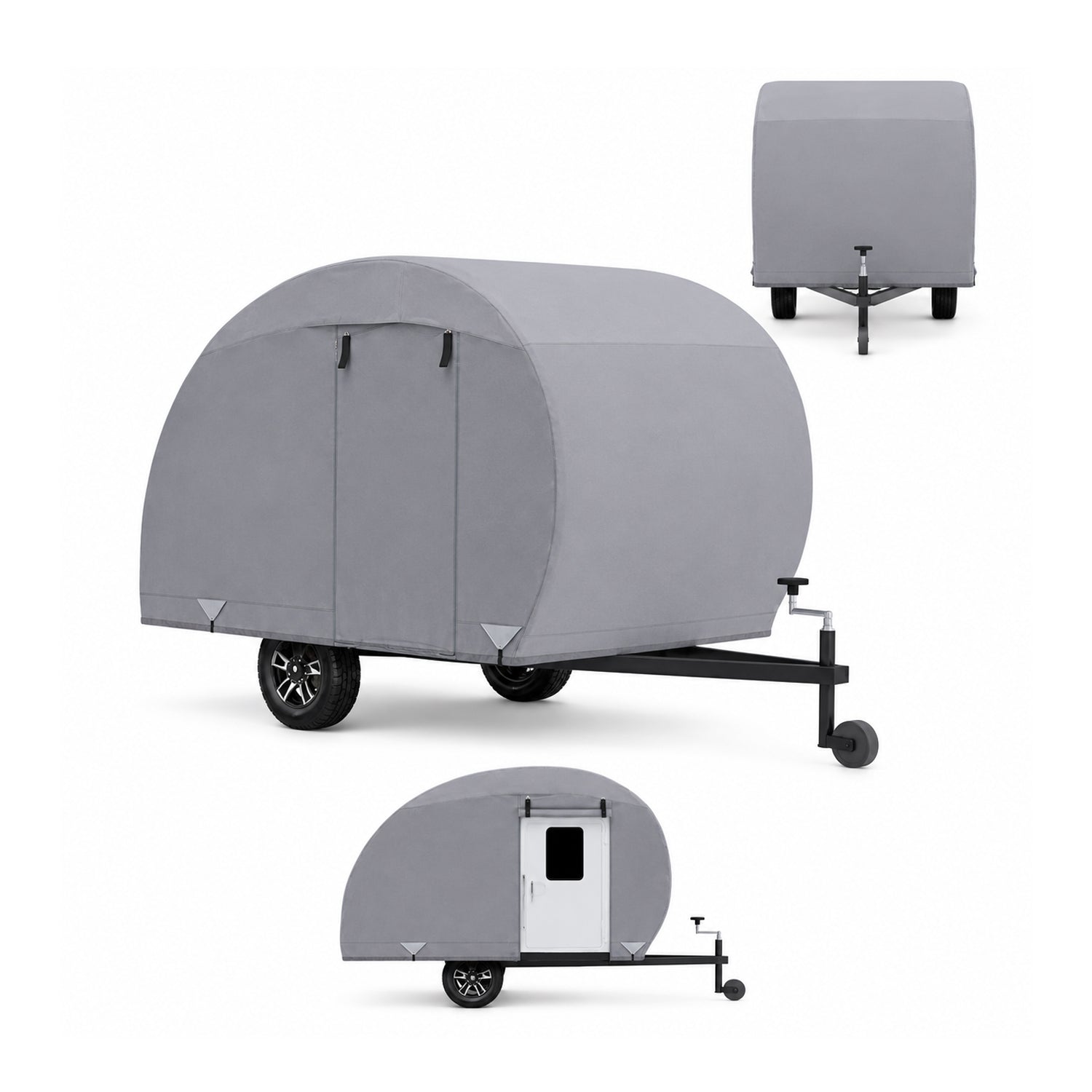 Silver Shield 3L - RV Cover for Teardrop Trailer Up to 13'7" Feet Long