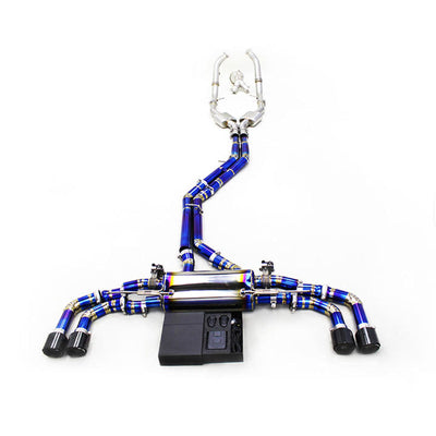 Titanium Valved Catback Exhaust System for Audi Q8 RSQ8 4.0T