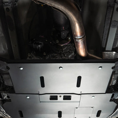 Cali Raised LED Transfer Case Skid Plate For 2024+ Toyota Tacoma