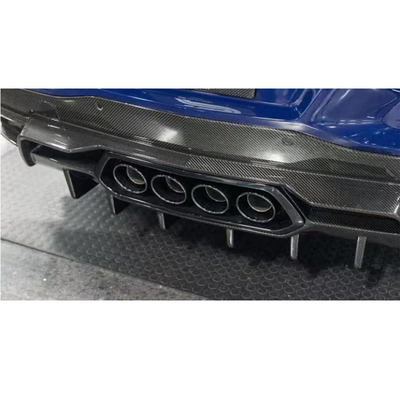 Dry Carbon Fiber Rear Diffuser for Chevrolet Corvette C8 Z06 ZR1