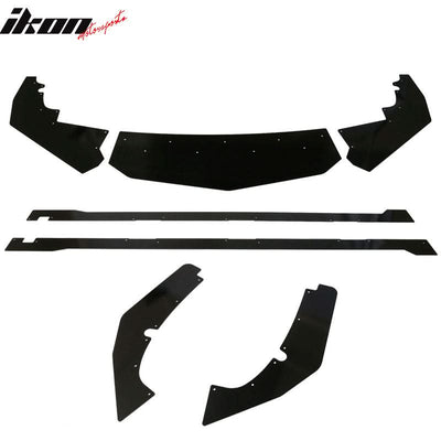 2016-2018Â Honda Civic Sedan IKON Front Rear Bumper Lip Side Skirts
