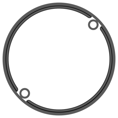 VCAP1 Center Cap Riser Black