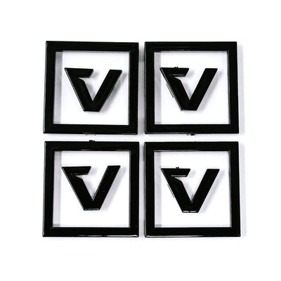 Center Cap Logo Kit Black