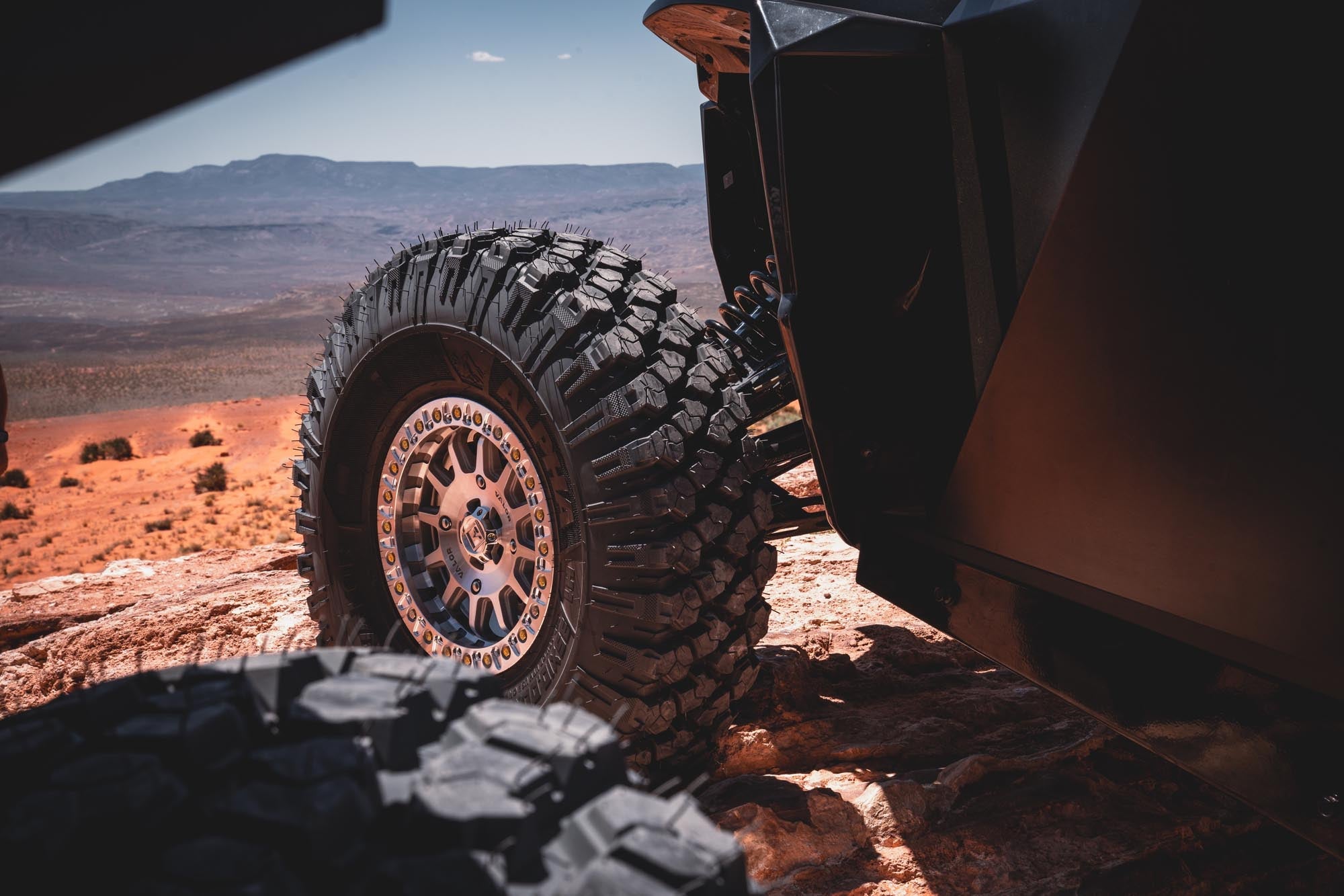 V09 Beadlock UTV Wheel Raw Machined