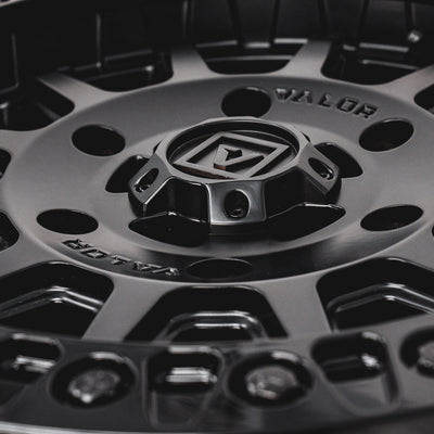 V09 Beadlock UTV Wheel Satin Black