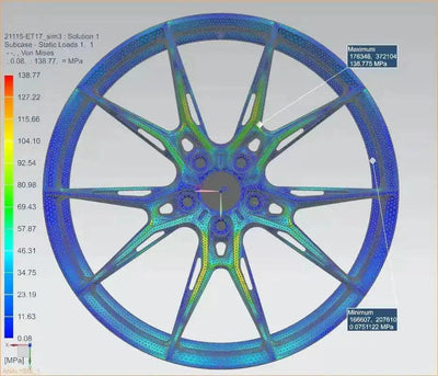 Set of Vorsprung Forged VA-000 Style Wheels