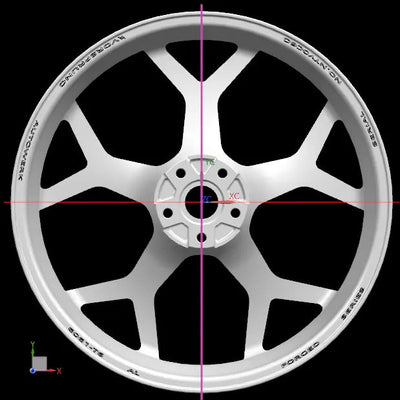 Set of Vorsprung Forged VF-09 Style Wheels