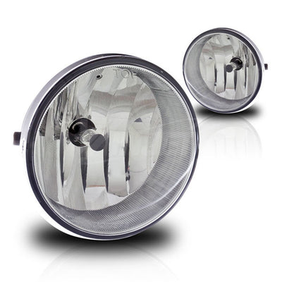 Winjet 2005-11 Toyota Tacoma Fog Lights (Clear) (Wiring Kit Included)